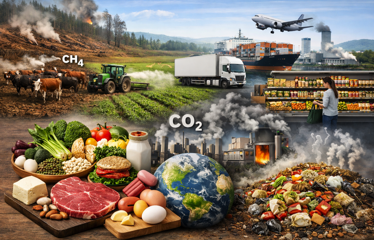 The Carbon Footprint of Food and Everyday Nutrition