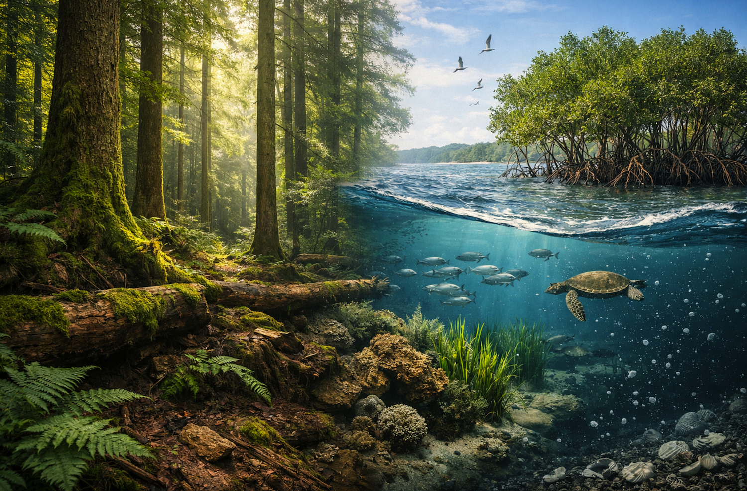 How Oceans and Forests Remove Carbon and Why They Matter