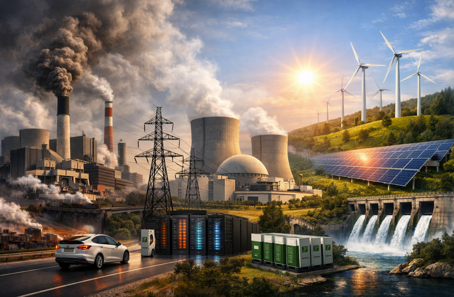 How the Electricity Grids Energy Mix Drives Carbon Emissions