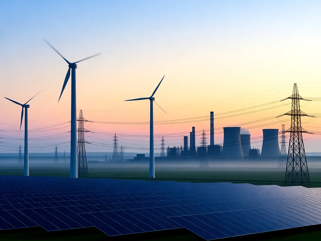How electricity grid carbon intensity changes as the energy mix shifts