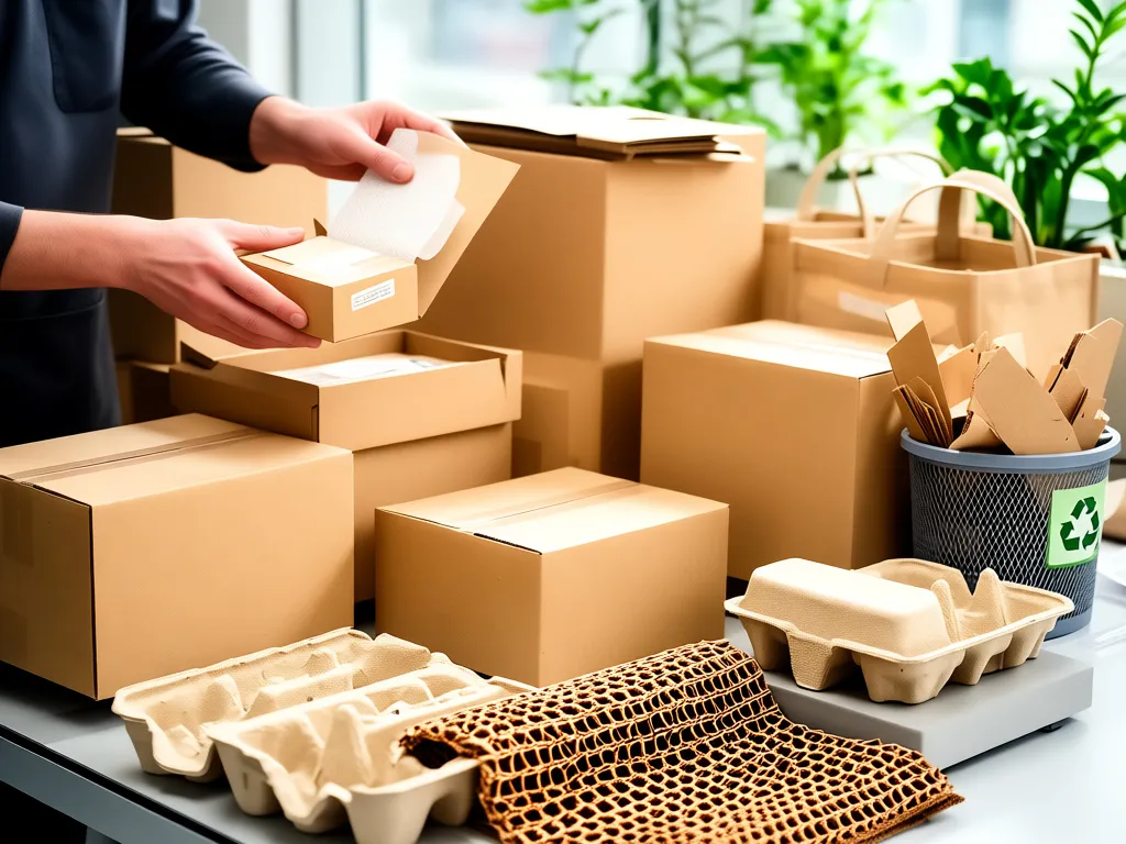 Sustainable packaging strategy that reduces waste without compromising delivery