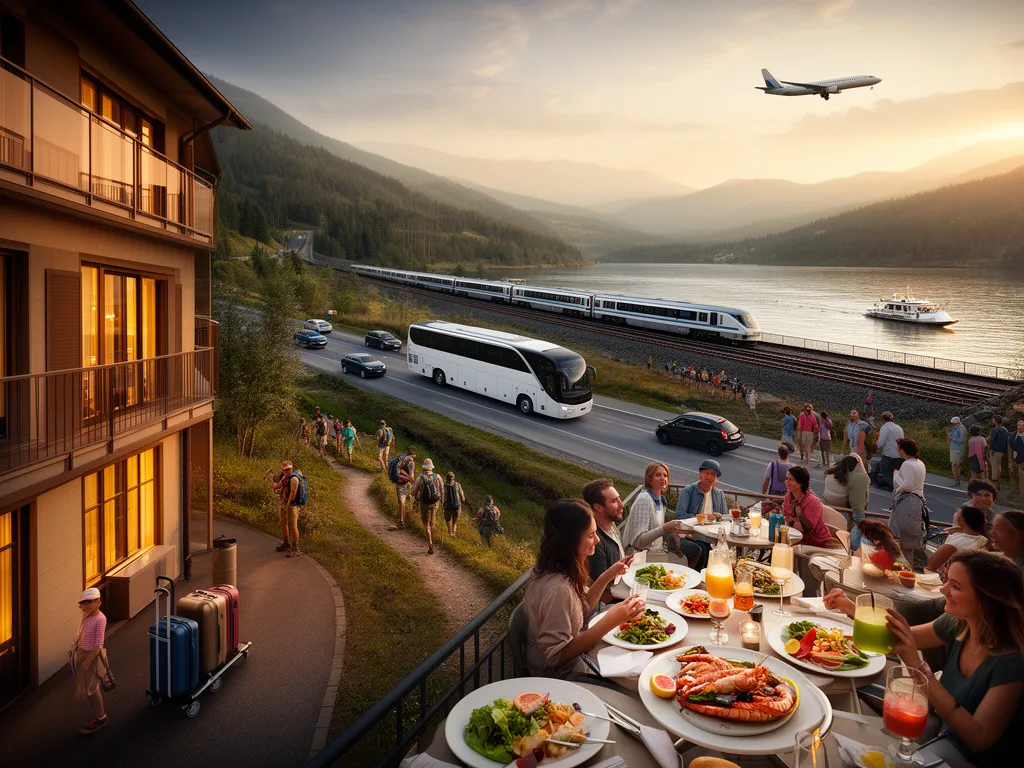 How Tourism Footprints Add Up Across Accommodation, Transport, Food and Activities